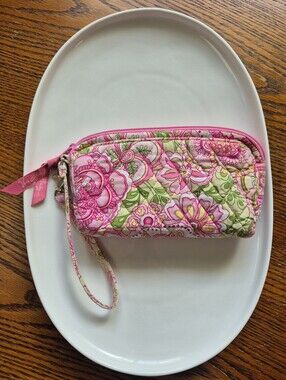 Vera Bradley Petal Pink Wristlet Pouch